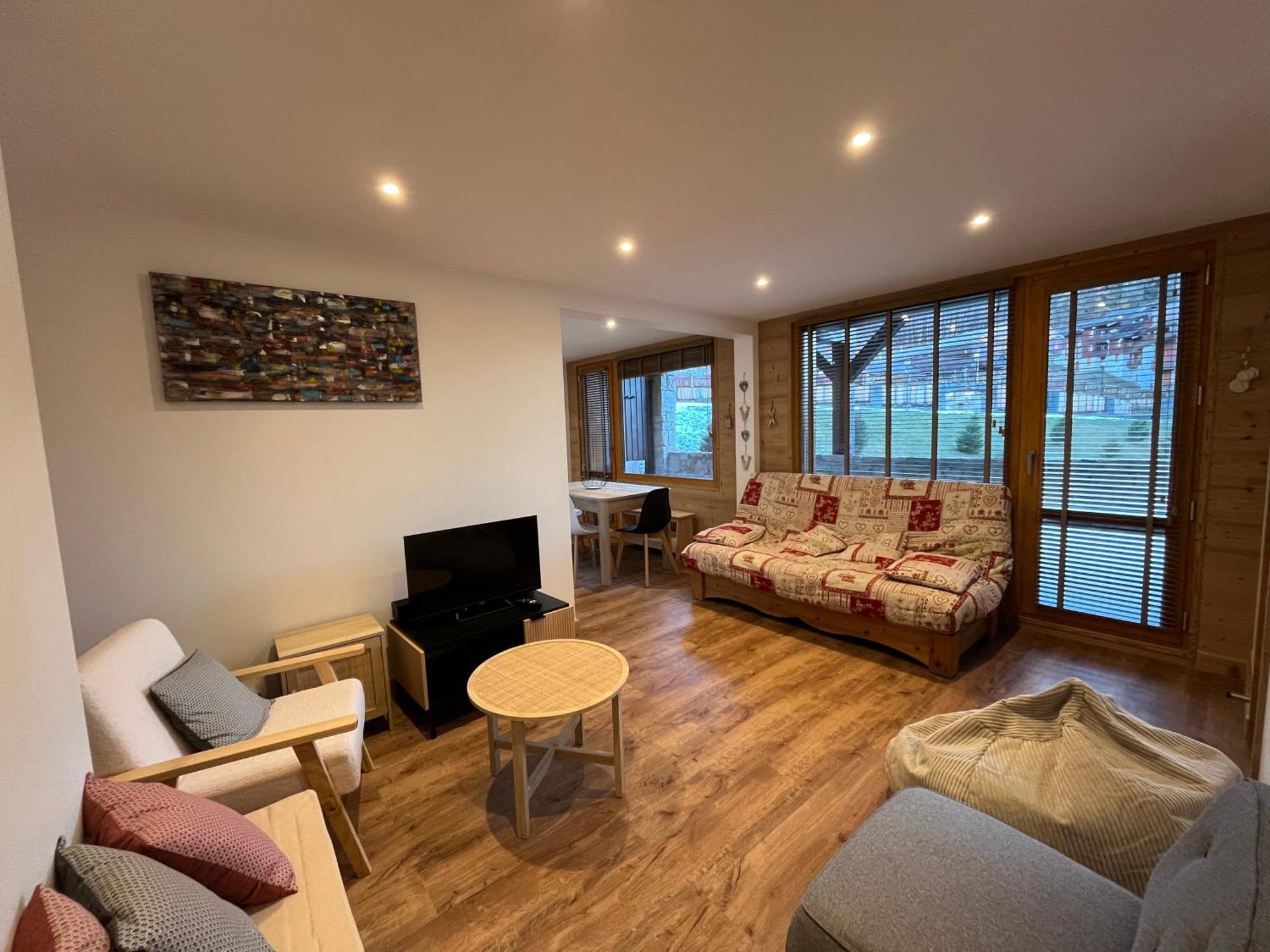 Appartement Joli 2 pièces au pied des pistes, La Plagne, avec WIFI Extérieur photo
